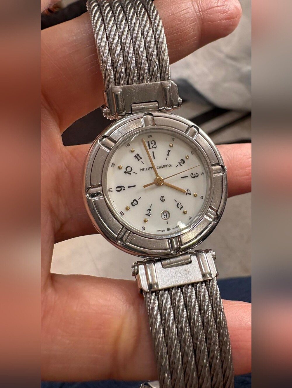 Authentic preloved philippe chariol watch